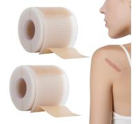 Cinta de silicona para cicatrices, hojas de cicatriz mejoradas 2025, cinta invisible autoadhesiva para eliminación de cicatrices, agradable a la piel y duradera (B-2 unidades)