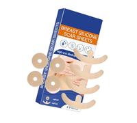 Cinta de silicona para cicatrices, hojas eficaces, tiras de eliminación de grado médico para cicatrices quirúrgicas de mama, hojas de eliminación de cicatrices de mama, cinta de silicona para