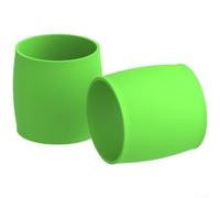 Cinta de silicona para manillar, 2 unidades, color negro | Silicona de alta elasticidad, fuerte resistencia, fácil ajuste elástico, color negro, juego de 2 unidades