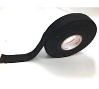 Cinta de tejido (25 m x 19 mm), color negro