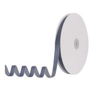 Cinta de terciopelo azul polvoriento de 9,5 x 18 m para coronas de rbol de Navidad, decoraci n vintage, manualidades, adornos, envoltura de rega