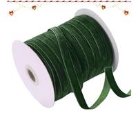 Cinta de Terciopelo - Cinta de Terciopelo Vintage | Cinta de Terciopelo de 0,4 Pulgadas para la Fabricación de Arcos | de Terciopelo Vintage para Arco de Corona | Tejido de 20 Yardas para Pinza de