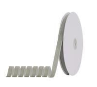 Cinta de terciopelo verde polvoriento de 9,5 x 18 m para coronas de rbol de Navidad, decoraci n vintage, manualidades, adornos, envoltura de reg