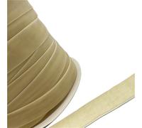 cinta de terciopelo vintage, Cinta de terciopelo poliéster una sola cara multicolor 6 mm-38 mm x 3-5 yardas(Chromeyellow,20mm x 5yards)