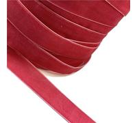 cinta de terciopelo vintage, Cinta de terciopelo poliéster una sola cara multicolor 6 mm-38 mm x 3-5 yardas(Orangered,38mm x 3yards)