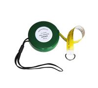Cinta de tubo de medición - medición de diámetro de alta precisión | Guage de tuberías de larga duración y portátil, cinta de eje rodante profesional, envoltura flexible para