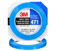 Cinta de vinilo 471, 3/8 pulgadas x 36 yardas