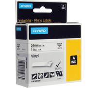Etiquetas de Vinilo IND, Cinta de escritura Negro sobre blanco, Multicolor, Vinilo, -40 - 80 °C, UL 969, DYMO