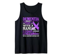 Cinta del escuadrón de Apoyo a la concienciación sobre la Demencia Manaul Alzheimer Camiseta sin Mangas