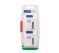 Vitis Cinta dental con cera, flúor y menta 2 x 50 cm