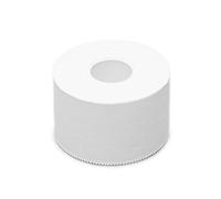 Cinta deportiva, 2 rollos de 3,8 cm x 10 m, cinta blanca atlética para profesionales de la salud deportiva, uso en la rodilla, codo o fisioterapia de tobillo cinta de lesiones, prevención de ampollas