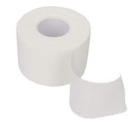 Cinta deportiva blanca Vendaje adhesivo para la piel Cinta deportiva con borde picot blanco Correa de primeros auxilios Banda Vendaje para el cuidado del tobillo para el dedo Cinta (3,8 cm * 9,14 m)