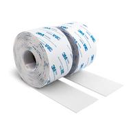 Cinta Doble Cara de Gancho y Bucle de 50MM x 6M Extra Fuerte Blanco Duradera con Reverso Autoadhesivo Cierre de Tela de Nailon para Manualidades Proyectos de Bricolaje y Reparaciones