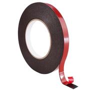 Cinta Doble Cara Extrafuerte 3M, 10 m Potente Cinta Adhesiva Doble Cara Extrafuerte, Impermeable Resistente a Altas, para Decoración de Interior Exterior, Oficinas, Coche, Tiras LED (12 mm Amplio)