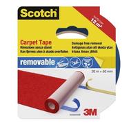 Cinta Doble Cara Scotch 3M Removible Para Alfombra