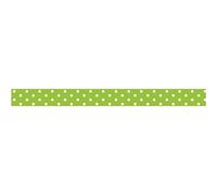 Cinta Dollar Ribbon Grass Micro Dot 0,95cm.x1,22m.