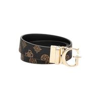 Cinta donna Guess Erica logo adjustable/ reversible belt mocha logo C25GU26 BW9171P4430 L