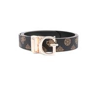 Cinta donna Guess Erica logo adjustable/ reversible belt mocha logo C25GU26 BW9171P4430 M