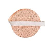 Cinta Elastica ancho 2/5/10 yardas 10 mm/13 mm correa de sujetador banda elástica cinta nailon for hombros ropa interior lencería costura DIY adorno(Petal Peach,2 Yards,10mm)