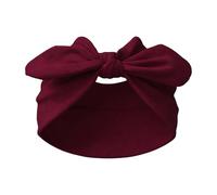 Cinta elástica anudada para el cabello para mujeres, adolescentes, niñas, yoga, correr, gimnasio, elegante accesorio para peinar el cabello, diadema anudada