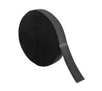 Cinta Elastica Costura Banda elástica for coser de 1,5 a 15 cm, cinturilla tela blanca y negra(Black 4cm x 15m)