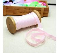 Cinta elástica de nailon, Bandas elásticas de nailon 12 mm, 5 a 10 metros, multicolores for coser manualidades con tirantes for sujetador(Pink 12mm,10Meters)