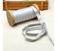 Cinta elástica de nailon, Bandas elásticas de nailon 12 mm, 5 a 10 metros, multicolores for coser manualidades con tirantes for sujetador(Gray 12mm,10Meters)