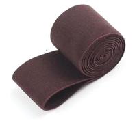 Cinta elástica de nailon de 6 metros y 4 cm de ancho, color rosa, for ropa, manualidades y costura.(Coffee)