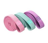 Cinta elástica multiusos para ejercicios de glúteos con tela antivuelco, ideal para sentadillas, estocadas y entrenamiento de movilidad, banda de entrenamiento de resistencia de cadera