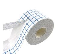 Cinta elástica no tejida de 5 cm x 10 m, cinta de primeros auxilios para vendaje y retención para vendaje transpirable (1 rollo, 5 cm)