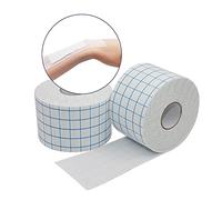 Cinta elástica no tejida de 5 cm x 10 m, cinta de primeros auxilios para vendaje y retención para vendaje transpirable (2 rollo, 5 cm)