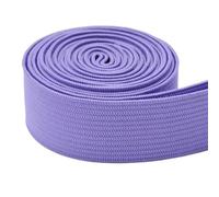 Cinta elástica para costura, Tamaños múltiples multicolores elásticos planos de las bandas elásticas costura 20m m for los accesorios la ropa(20mmlight Purple,2yard)
