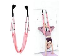Cinta elástica para yoga y colgador de puerta, columpio terapéutico para niños y adultos, algodón para estiramiento, pilates, ballet, gimnasia y entrenamiento de flexibilidad, correa para colgar en