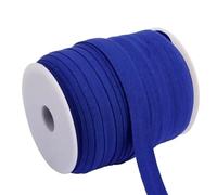 Cinta Elástica Sólida De Poliéster Con Correas De Banda Elástica De 15Mm, 08 azul, 15mm, 100 metros