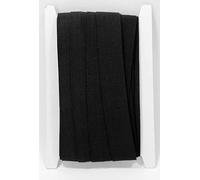 Cinta Elástico de costura ，Banda Elastica ，2,3,4,6,10,12M， Elástico plano y ancho， Para ropa， Artesanía，Coser, blanco y negro (332, 45mm X 10M)