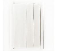 Cinta Elástico de costura ，Banda Elastica ，2,3,4,6,10,12M， Elástico plano y ancho， Para ropa， Artesanía，Coser, blanco y negro (101, 45mm X 2M)