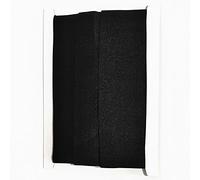 Cinta Elástico de costura ，Banda Elastica ，2,3,4,6,10,12M， Elástico plano y ancho， Para ropa， Artesanía，Coser, blanco y negro (332, 100mm X 10M)
