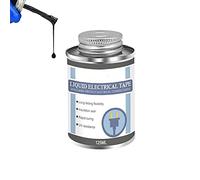 Cinta eléctrica Cinta líquida - 125ML Revestimiento Aislante Impermeable,fácil de Poner para Equipos eléctricos,Resistencia a Altas temperaturas,Buen Aislamiento para Uso en Interiores/Exteriores