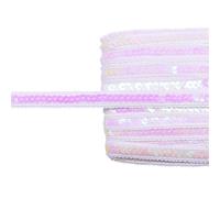 Cinta Encaje Vintage Cinta de lentejuelas brillantes 25 m, tela encaje for vestidos, ropa, manualidades hechas a mano, cinta, suministros costura prendas(B04)