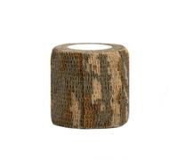 CARUBA Pack de 4 Rubans Adhésifs Camouflage - Désert