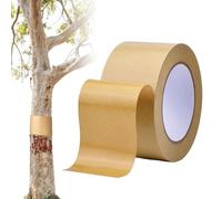 Cinta envolvente protectora para árboles | 50 m x 5 cm envoltura para árboles resistente a las orugas, papel kraft antideslizante adhesivo para control de orugas en jardín y al aire libre