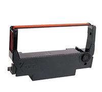 Cinta -EPSON ERC 30/34/38 -compatible con- Epson TM 300 C - - negro/rojo (5.pieza) -Marca Frabbandfabrik