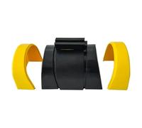 Cinta Extensible De Seguridad Cinta de barrera retráctil de 10 m for pared, cinta de seguridad for almacén, taller, control de multitudes, colorida, opcional(Yellow)