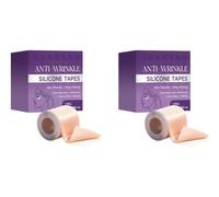 Cinta facial de silicona de grado médico para cicatrices, reducción efectiva, 1 rollo, suave, se integra naturalmente con la piel, aplicación multiárea, para quemaduras, escaldaduras y raspaduras.