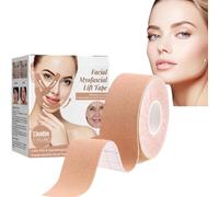 Cinta facial para aceite de ricino,Cinta de estiramiento facial invisible,Parches para arrugas,Cinta de estiramiento facial,Cinta de aceite para rostro,Cinta de levantamiento (1Pcs)