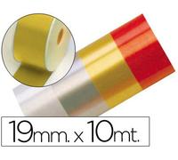 Cinta fantasia 10 mt x 19 mm oro