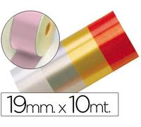 Cinta fantasia 10 mt x 19 mm rosa