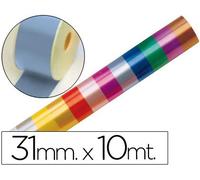 Cinta fantasia 10 mt x 31 mm celeste