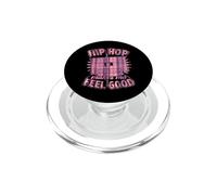 Cinta gráfica Retro Hip Hop Makes Me Feel Good PopSockets PopGrip para MagSafe