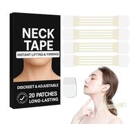 Cinta instantánea para el cuello | Cinta invisible para levantar el cuello | Tiras de elevación | Larga duración | Transpirable | 20,5 x 4 x 0,1 cm | Para madre, mujer, esposa y novia